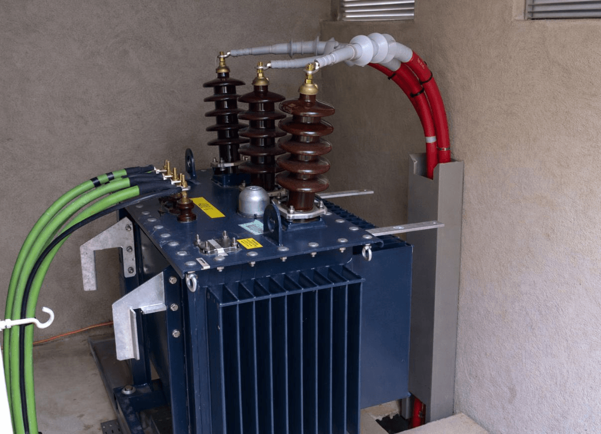 Medium voltage grid connection